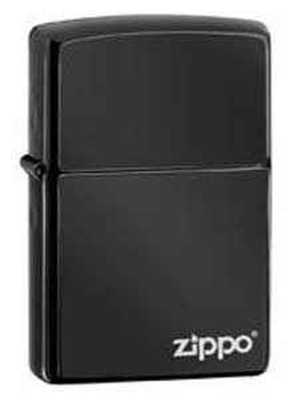 Zippo Z24756ZL Ebony w/Zippo Logo Lighter