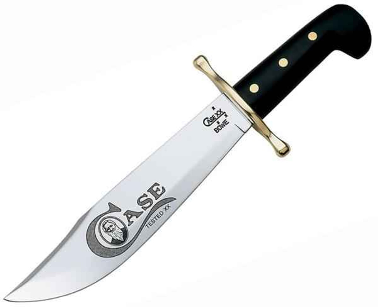 Case 311 Bowie Knife, Black Synthetic Handle (BOWIE SS)