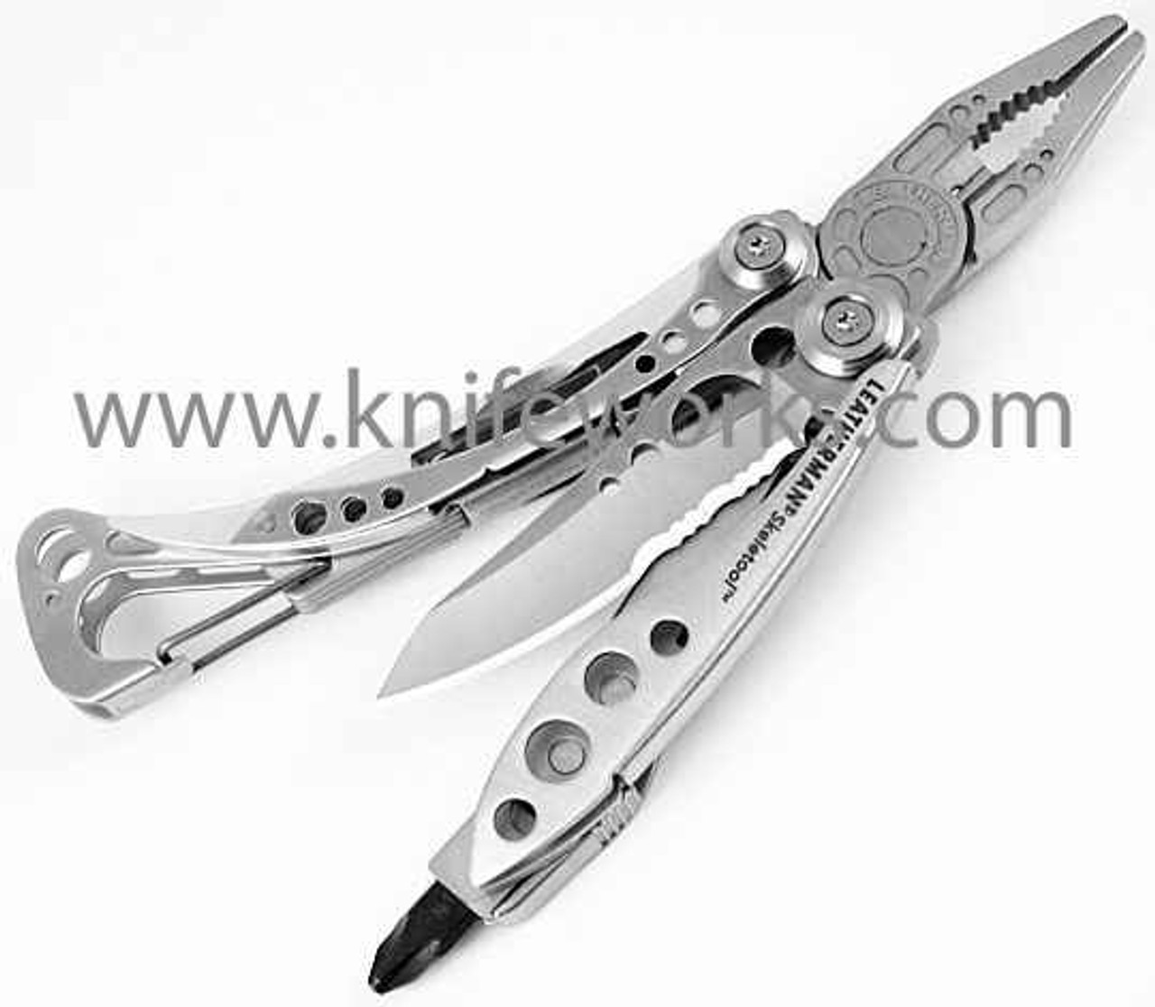 Leatherman 830845 Skeletool, Aluminum Scale-(7 TOOLS)