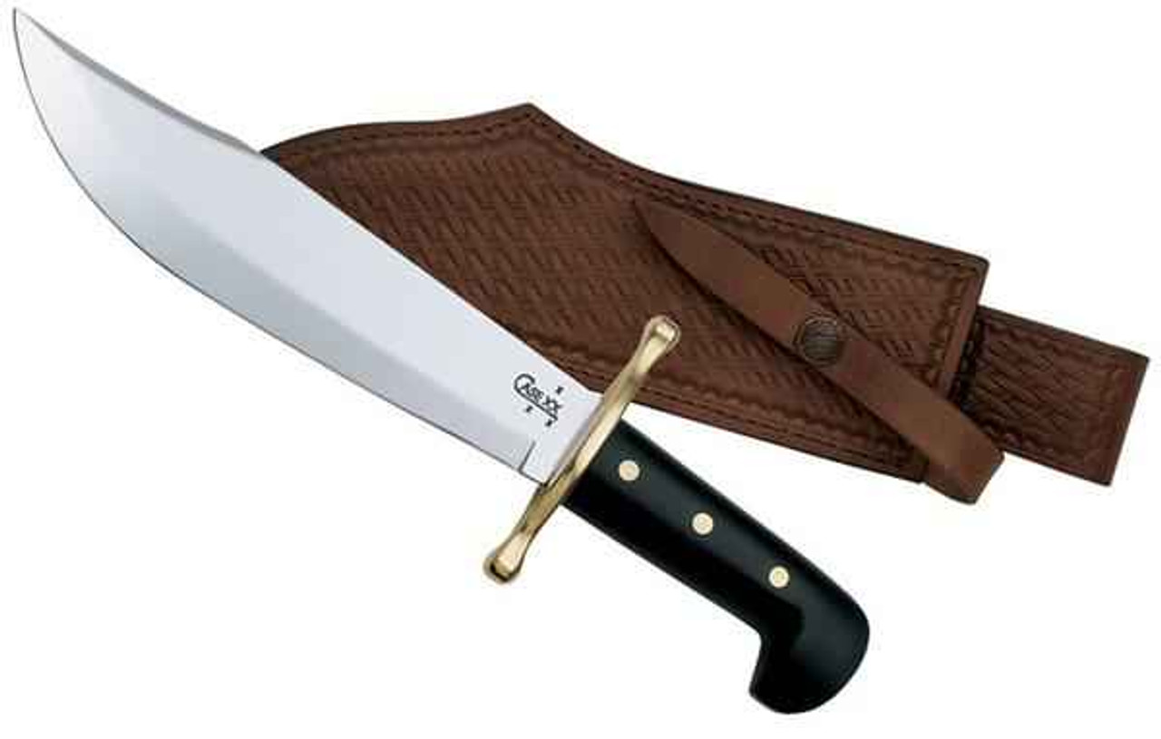 Case 286 Bowie Knife, Black Synthetic Handle (BOWIE SS)