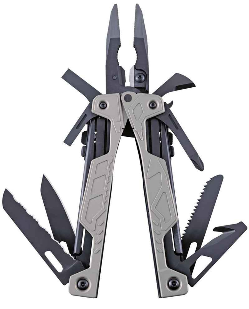 Leatherman 831793(831794) OHT Sping Action Multi Tool, Silver-(16 TOOLS)