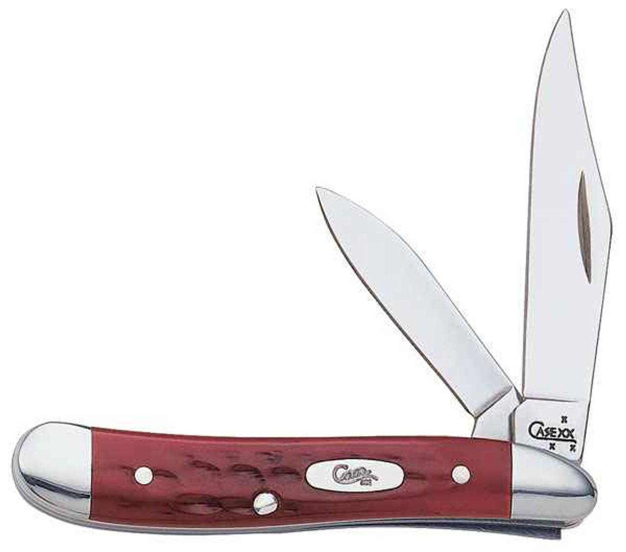 Case 781 Peanut, Pocket Worn Corn Cob Jig Old Red Bone (6220 SS)