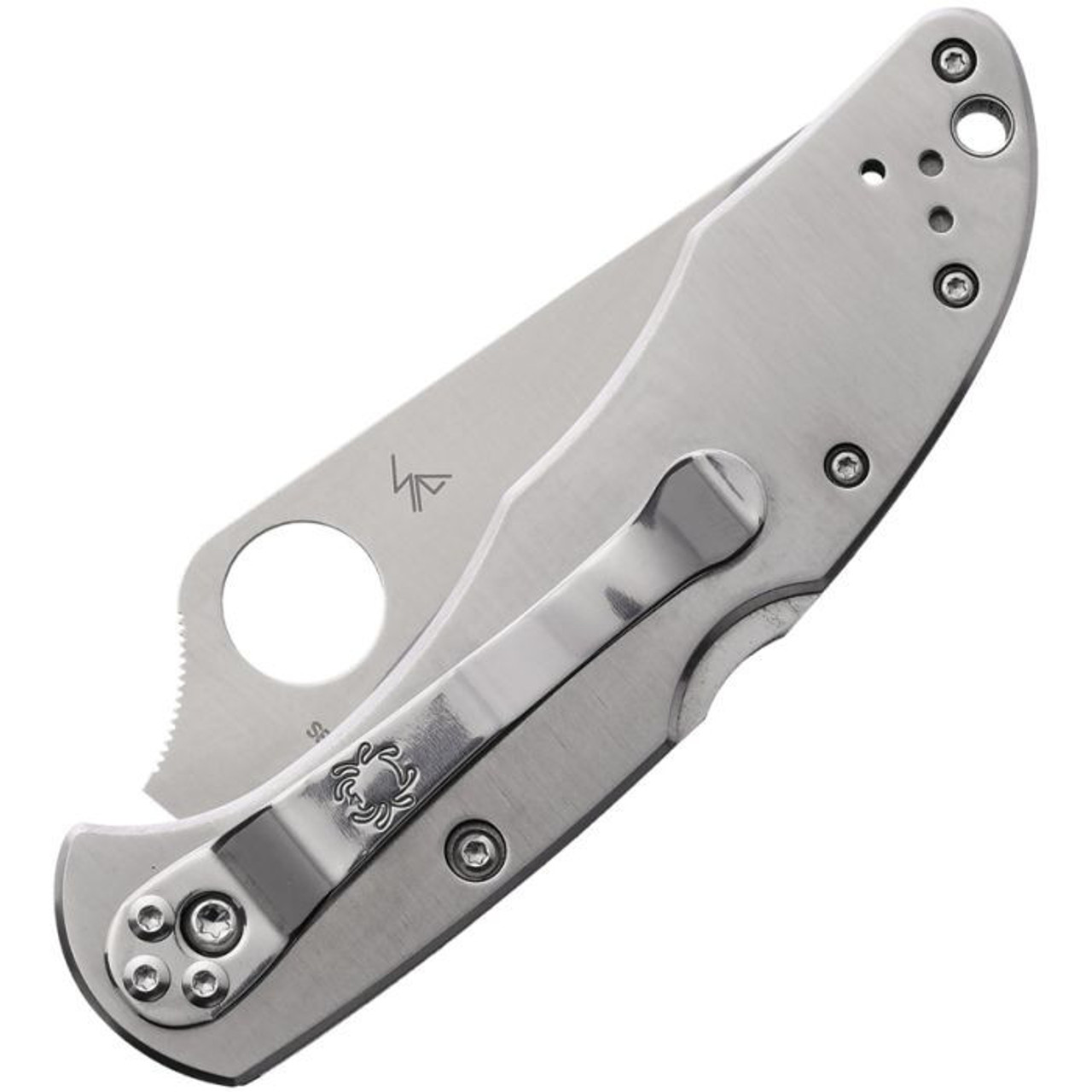 Spyderco C11P Delica 4 Stainless Steel Plain Edge