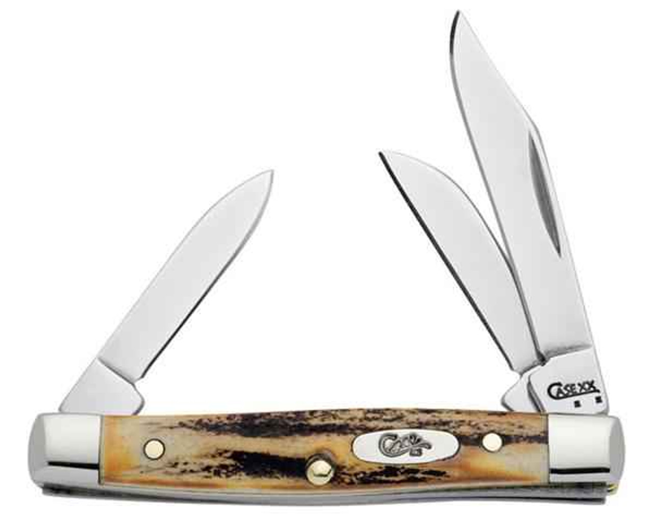Case 178 Small Stockman, Genuine Stag Handles (5333 SS)