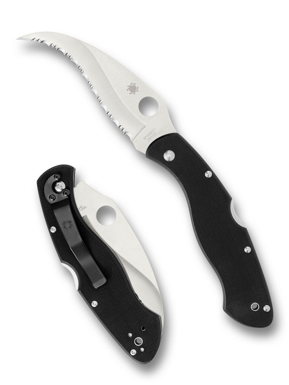 Spyderco (C12GS) Civilian®  4.125" VG-10 SpyderEdge Blade, G-10 Handle