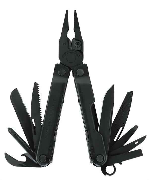 Leatherman 831554 Rebar, Black, 17 TOOLS  (20)
