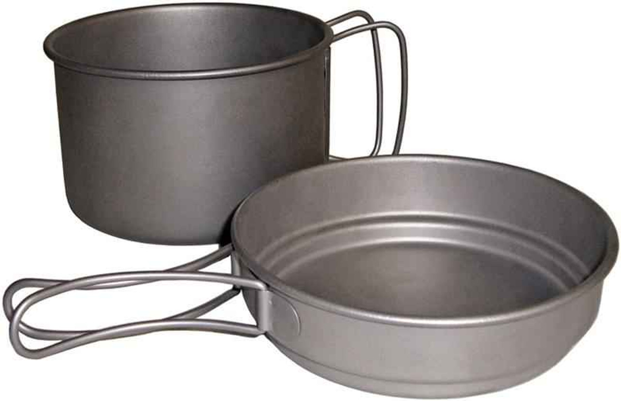 Vargo Ti-Boiler Titanium Pot/Mug & Lid/Pan Double Boiler (0.9 +