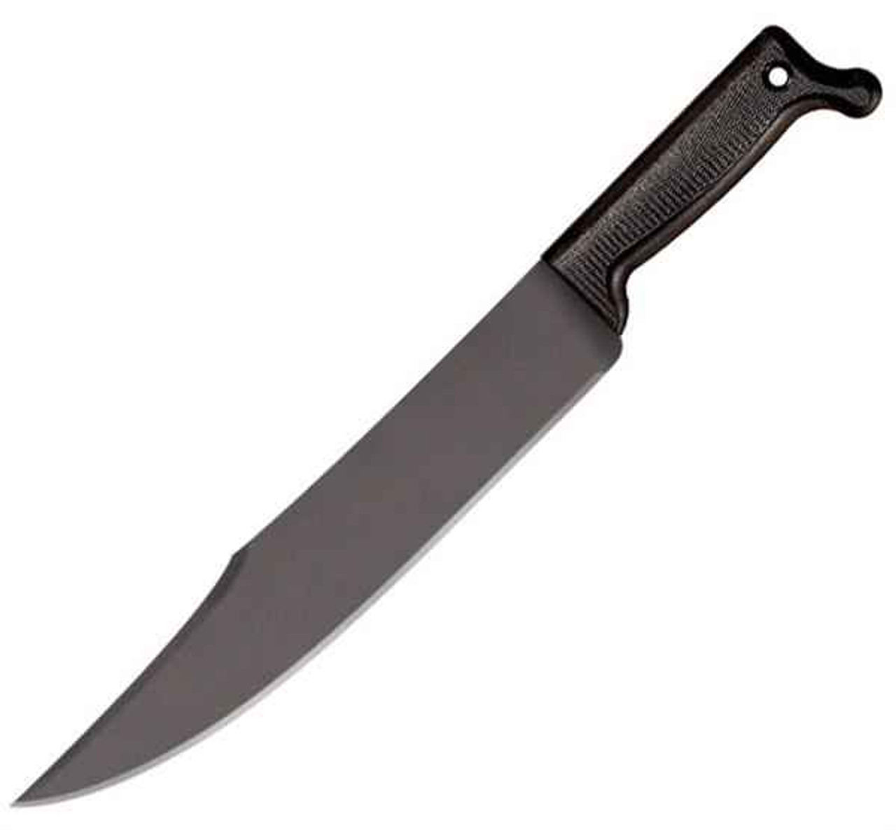 Cold Steel Bowie Machete (CS97BWM12S) 12" 1055 Black Clip Point Plain Blade, Black Polypropylene Handle