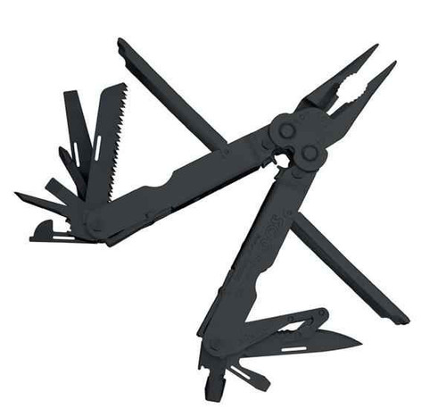 SOG 99057 PowerLock EOD, V-Cutter-Black(B63-N)