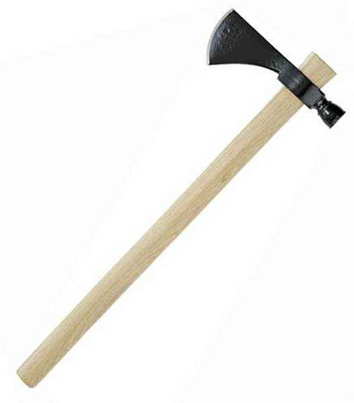 Cold Steel 90PHH Pipe Hawk, Drop Forged 1055 Carbon Steel, American Hickory Handle, 22" Overall