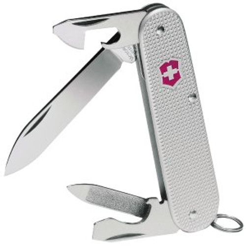 Victorinox swiss army knife Minichamp alox silver 0.6381.26