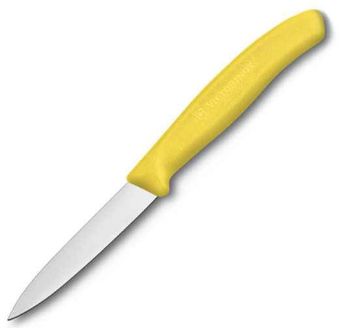 Victorinox 3 1/4" Yellow Straight Edge Paring Knife