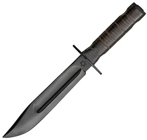 J.A. Sheffield  England Israeli Commando, Carbon Steel, Leather Handle