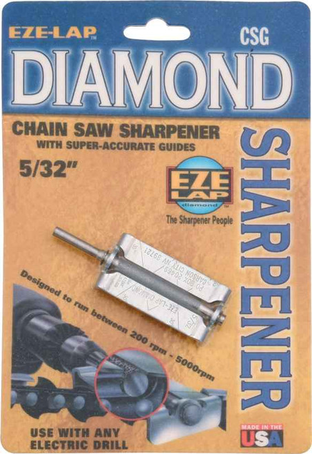 Eze-Lap Fine 2x6, Diamond Sharpening Stone, Leather Pouch