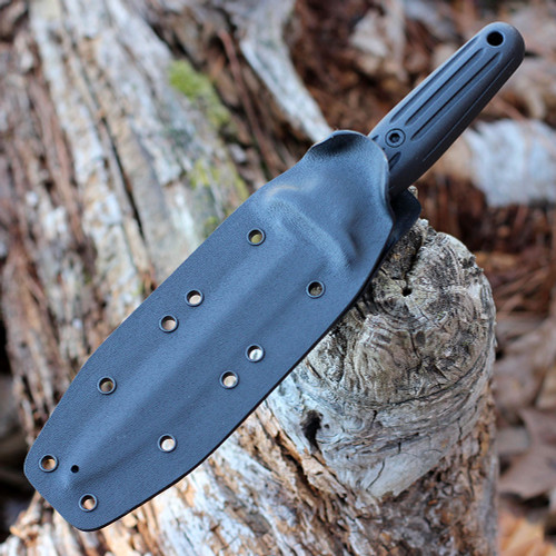 Boker Applegate-Fairbairn 120543B 5.91" black 440C double-edge dagger with Kydex sheath