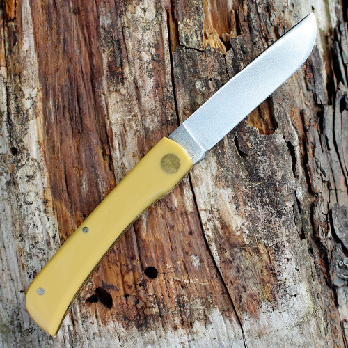 German Eye Clodbuster Jr., Yellow Celluloid Handle