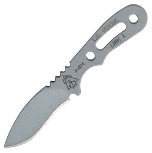 TOPS Knives Lil Fixer, Hunter Point, Gray Plain Edge