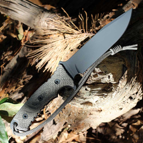 Chris Reeve Pacific - Blk Canvas Micarta (6" CPM MagnaCut) PAC-1000