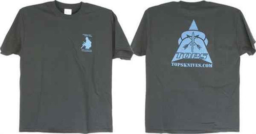 Tops T-Shirt Blue Black XL