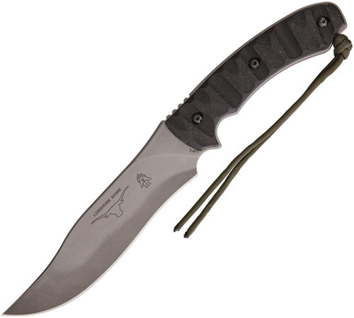 Longhorn Bowie Black River Wash Knife - TOPS Knives Tactical OPS USA