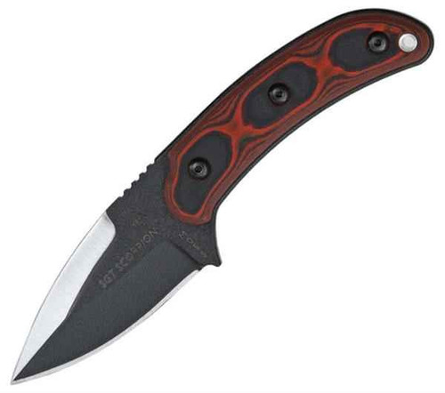 Tops Sgt. Scorpion, Red and Black Micarta Handles