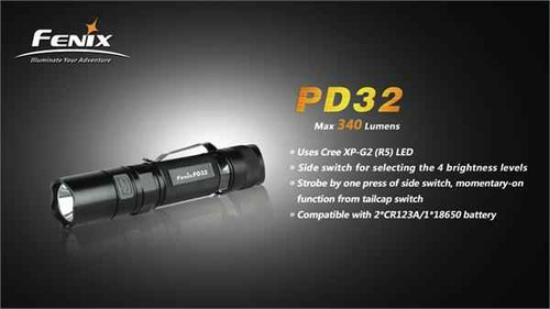 Lampe Fenix PD25R 800 lumens