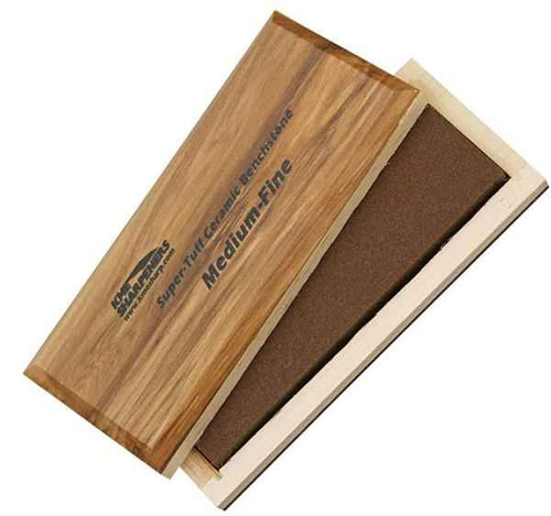 Kme Bench Stone Medium Fine Grit 6 X 2 X 1 2 Ceramic Benchstone