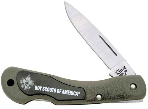 Case 8033 BSA Mini Blackhorn, Lightweight Olive Green Synthetic Handle (LT1059L SS)