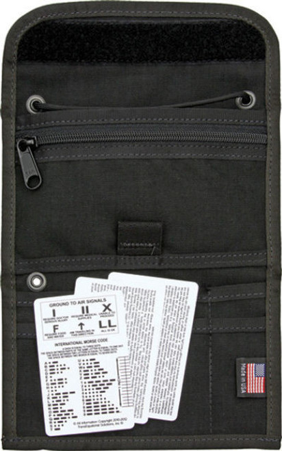 ESEE-Izula Gear Passport Case (ESEE-PASSPORT-B-X)- Black Nylon | Without Pen