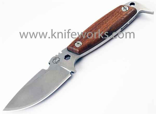 DPx Gear HEFT 4 Woodsman Fixed Blade, Wood Handle