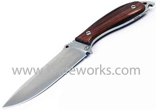 DPx Gear HEFT 4 Woodsman Fixed Blade, Wood Handle