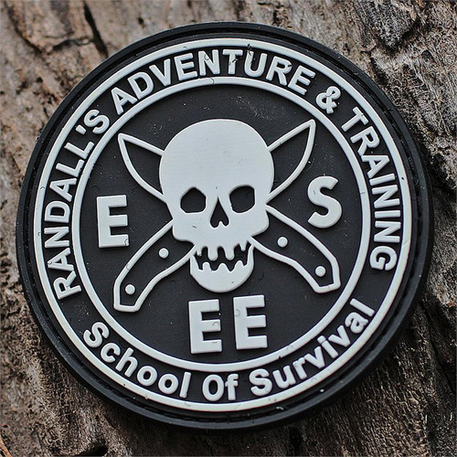ESEE-RAT Patch (ESEE-RAT-PATCH)- Black PVC