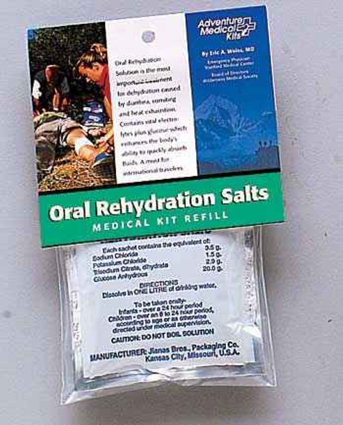 Adventure AD0155-0650 Medical Kits Oral Rehydration Salts 3 Packs