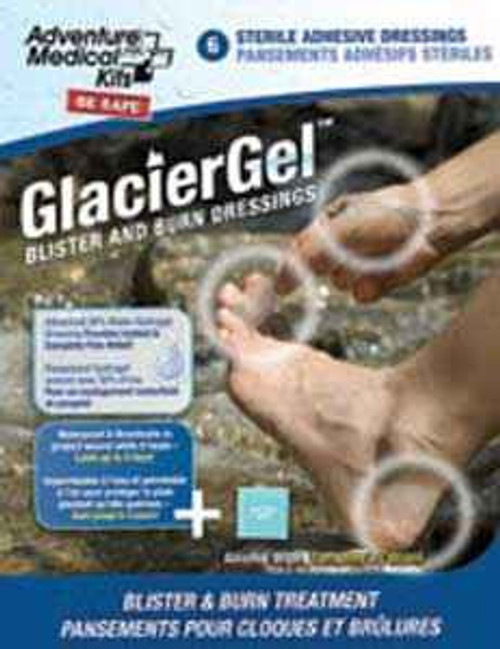 Adventure AD0155-0552 Medical Kits GlacierGel Advanced Blister and Burn Dressings