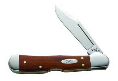 Case 28704 Mini CopperLock, Smooth Chestnut Bone Handle (61749L SS)