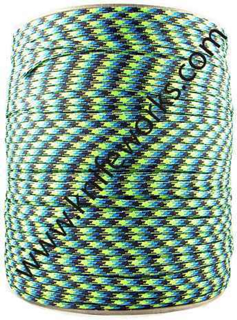 Parachute Cord Aquatica. Nylon construction. 1000 ft. length