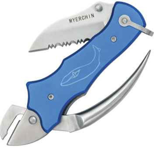 Myerchin Sailors Tool, Blue metal handles