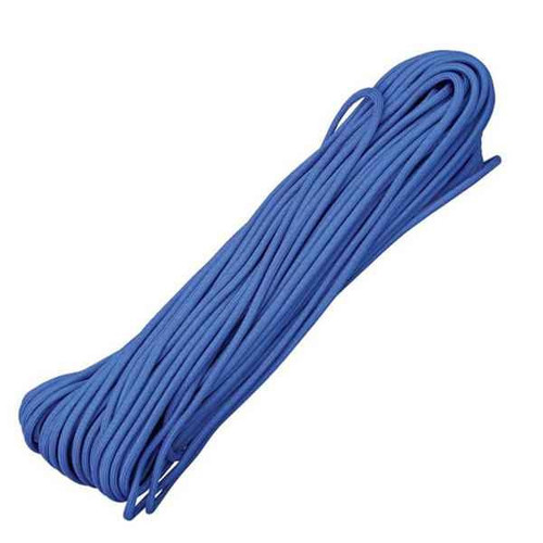 Parachute Cord. Royal Blue nylon construction. 100 ft. length