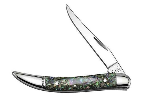 Case 12002 Small Texas Toothpick, Abalone (810096 SS)