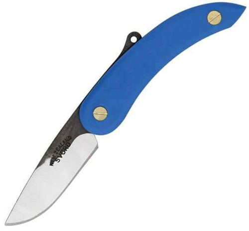 SVORD Peasant Knife, Blue Polypropylene Handle