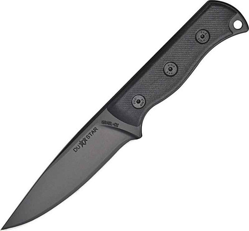 Du-Star Model Magen, Black D2 Steel, Black FRN Handle