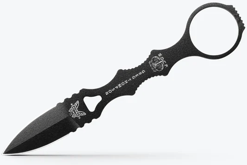 Benchmade Mini SOCP Dagger 173BK fixed blade knife 2.22 inch Black Dagger blade