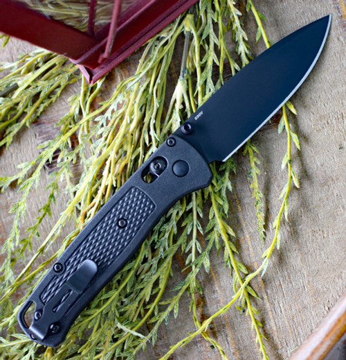 Benchmade Bugout 535BK-2, 3.24" CPM-S30V Cerakote Blade, CF-Elite Handle