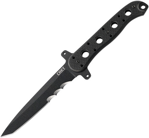 CRKT 13FX M16-FX tactical fixed blade with Veff serrated tanto blade.