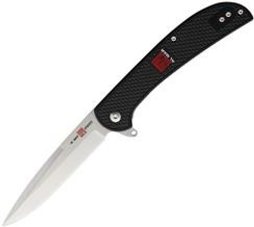 Al Mar Ultralight Hawk Linerlock 4126, 4" 8Cr13MoV SS, Plain Blade, FRN Handle