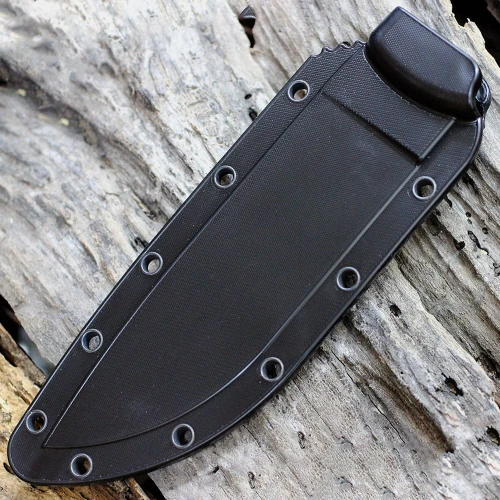 ESEE-6 ESEE-6C-B-CO Clip Plate Sheath Detail View
