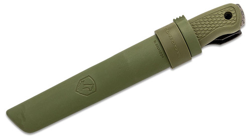 Condor Bushglider Fixed Blade CTK3949-4.2HC, 4.2" 1095 Carbon Steel, Army Polypropylene Handle