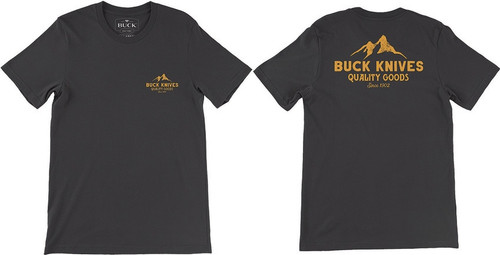 Buck BU12842 Quality Goods Logo T-Shirt, XX Large