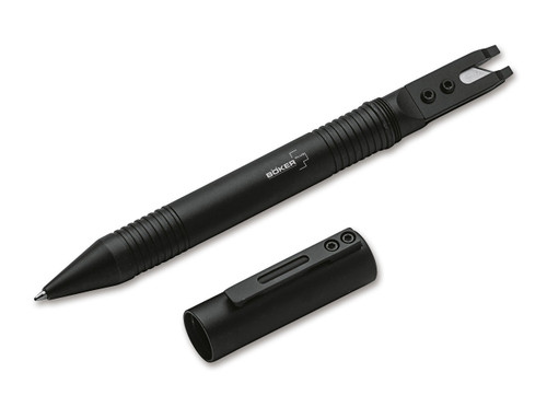 Boker Plus Quill Commando Pen BOP09BO125, Black Aluminum