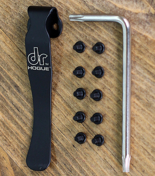 Doug Ritter 54170-EXLRSK Survival Knife Torx Screw & Clip Kit, Black